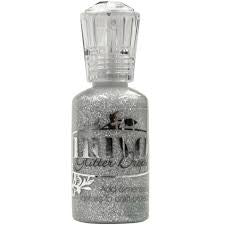 Nuvo Silver Crystals Glitter Drops